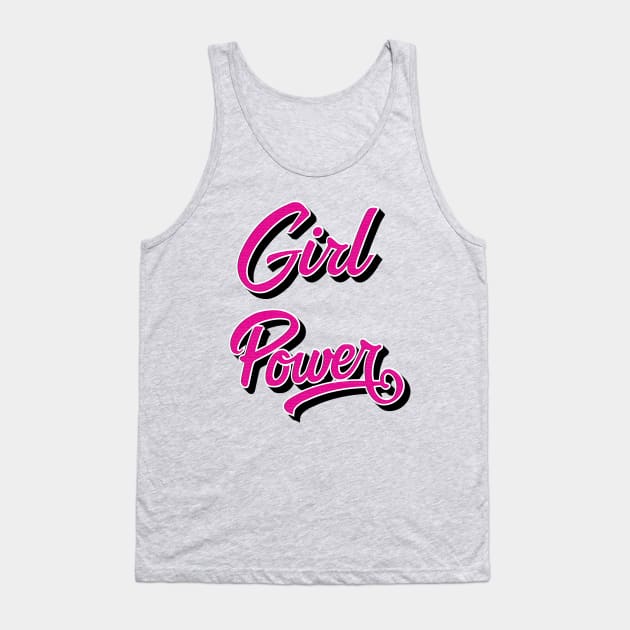 Girl Power Tank Top by vladocar